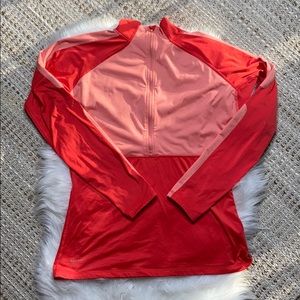 Pink Nike Pro Zip up